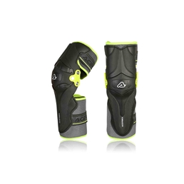 X-Strong Knee Guards Black/Fluo Yellow