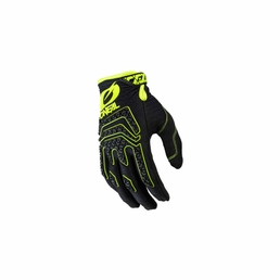 Sniper Elite MY21 Motocross gloves Black/Fluo Yellow
