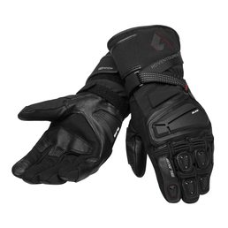 Adventourer Aqvadry motorcycle gloves Black/Black