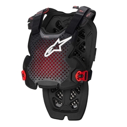 A-1 Pro Motocross Harness Vest Anthracite/Black/Red