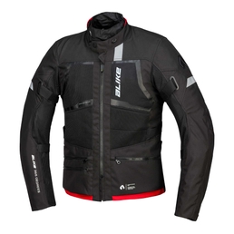 Discover Air 2 Aqvadry motorcycle jacket Black/Black/Red