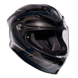 Full helmet k6 s Enhance Matt Gray/Yellow Fluo