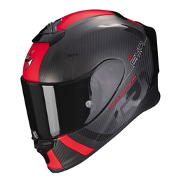 Exo-R1 Carbon Air Supra full face helmet MG Matt Black/Red