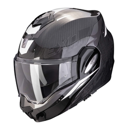 Exo -Tech Evo Carbon modular helmet - Rover Black/White