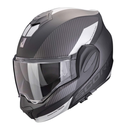 Exo-Tech EVO modular helmet Team Matt Black/Silver