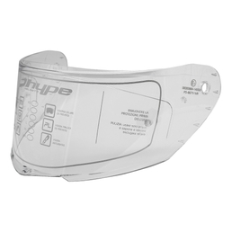 Transparent visor for HP5.51