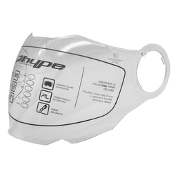 Transparent visor for HP3.65